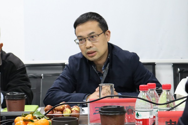 江北新区科技创新局产业科技办主任王世春